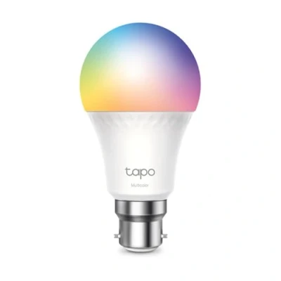 Immagine di Tapo lampadina intelligente B22 Matter, monitoraggio energetico, sincronizzazione musicale avanzata, 1055 lm, 8,6 W, dimmerabile, Alexa sintonizzabile, controllo vocale con Apple HomeKit,