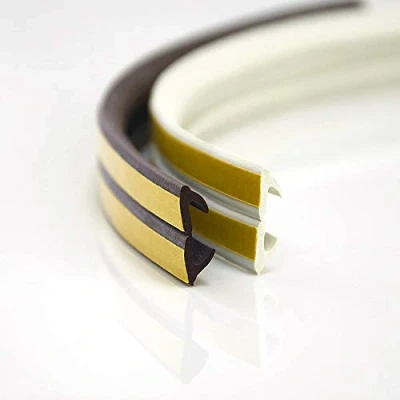 Immagine di Guarnizione in gomma Band &lt; &gt; 9 X 7 mm V profilo paraspifferi per porte e finestre EPDM