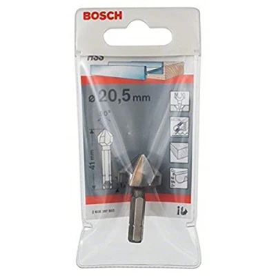 Immagine di Bosch 2 608 597 503 Svasatore conico, ø 20,5 mm, svasatura M 10, lunghezza complessiva 41 gambo 0,6 cm