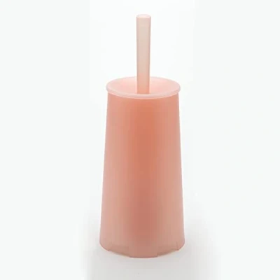 Immagine di Gedy Oscar scopino wc da appoggio colore Rosa, 35X13X13 CM peso 0,396 KG, bagno con setole realizzato Resine termoplastiche, Anni di garanzia 2, design R&amp;S