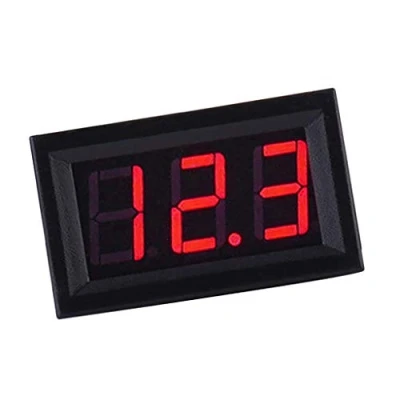 Immagine di ARCELI 0.56 &#039;&#039; DC 0 30V Voltmetro Digitale Tester di Tensione Calibro LED Luminoso Display 3 Fili Volt Meter per Moto Auto Motor Panel Mount Rosso