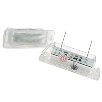Immagine di Vigorflyrun Parts Ltd 2PCS auto licenza LED luce targa per Astra F 1992 1998/Opel Calibra MK, 18 12 V Canbus senza errori bianco lampada