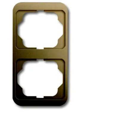 Immagine di Telaio di copertura Busch Jaeger 2 vie Bronzo 2CKA001754A1751