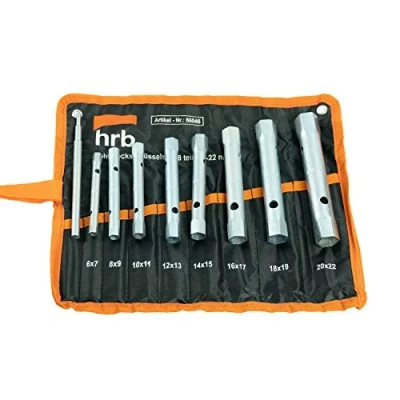 Immagine di Chiave a tubo, set da 8 pezzimisure 6 22 mm, in custodia arrotolabile