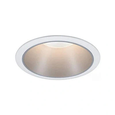 Immagine di Paulmann 93398 Lampada LED da incasso (monocolore) GU10 10 W Bianco opaco, Argento