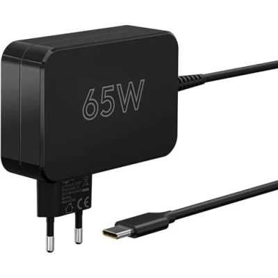 Immagine di goobay 65419 Caricatore USB C con 65 W Power Delivery/alimentatore per computer portatile/caricatore rapido/protezione contro il surriscaldamento/compatto da viaggio