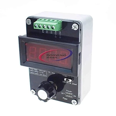 Immagine di Reland Sun 4 20mA Generatore, generatore di segnale regolabile, DC 0 10V Simulatore analogico tensione corrente per la regolazione del valore PLC Panel LED Test (non ricaricabile)