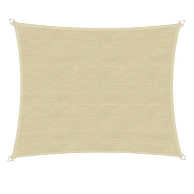 Immagine di Windhager 10759 Tenda Parasole Capri Rettangolare, 3 x 4 m, per Giardino e terrazza, Resistente ai Raggi UV alle intemperie, Colore: Champagne