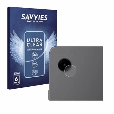 Immagine di savvies (6 Pezzi Pellicola Protettiva per Samsung Galaxy Tab A9 WiFi (SOLO Fotocamera) Protezione Schermo Trasparente