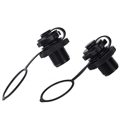 Immagine di Valvole per Gommone Goalrilla Gamemaker Replacement Air Valve Aquaglide Inflatable Dinghy Stopper adatto perValvole Pneumatiche In Abs 2 Pezzi, Valvola Pneumatica A Vite Di Ricambio Gonfiabil