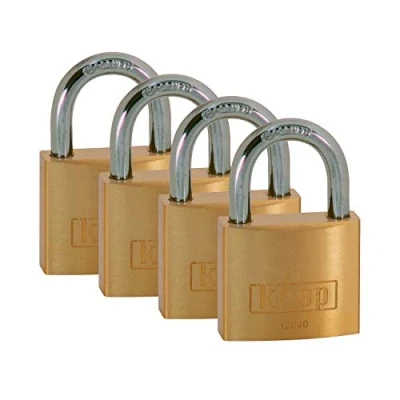 Immagine di Kasp K12040D4 Lucchetto 40 mm Oro Giallo Serratura a chiave