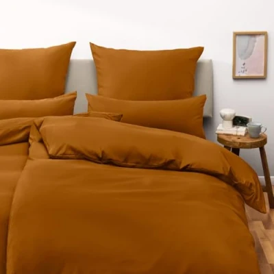 Immagine di Blumtal Copripiumino Singolo 135x200 e Federa 50x80 Set di Lenzuola in microfibra extra morbida certificata Oeko Tex, con 1 2 pezzi Marrone