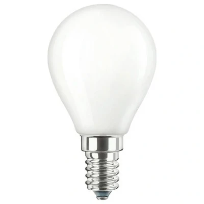 Immagine di Signify 34720500 Lampada ad incandescenza ERP F (A G) E14 Forma di bulbo 4.3 W Bianco caldo (Ø x L) 45 mm 80 1 pz.