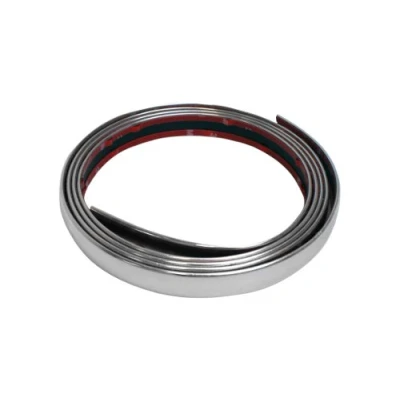 Immagine di Eufab 30182 Modanatura per auto Cromo (L x L) 2.45 m 21 mm