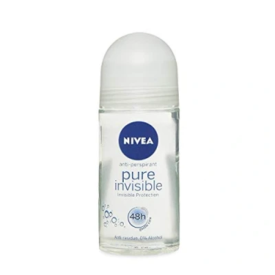 Immagine di NIVEA Deodorante roll on da donna, &quot;Pure Invisible&quot;, anti perspiante, confezione 6 (6 x 50 ml)