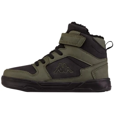 Immagine di Kappa Codice Stile: 261071k Lineup Fur K, Scarpe da Ginnastica Unisex Bambini, Nero Militare, 31 EU