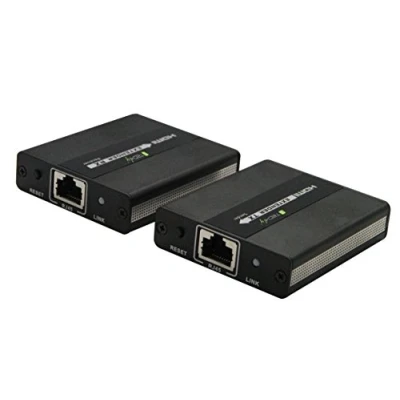 Immagine di Techly 104301 Extender HDMI Real Time su Cavo Cat.5e/6 Fino 120 Metri Nero