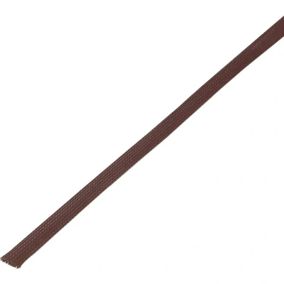 Immagine di TRU COMPONENTS 1572545 CBBOX0510 BN Guaina intrecciata Marrone PET 5 fino a 10 mm m