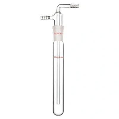 Immagine di Trappole per vuoto da laboratorio in vetro borosilicato con giunto standard 29/42, lunghezza 250 mm