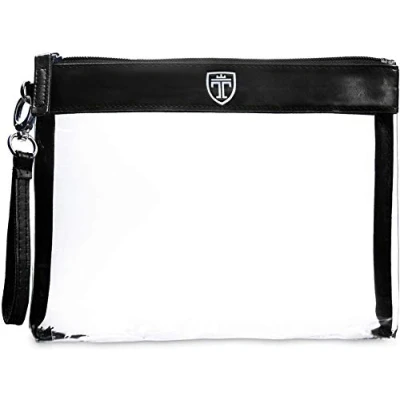 Immagine di TRAVANDO Trousse trasparente Busta da viaggio Set per cosmetici Kit aereo liquidi PVC Beauty Case
