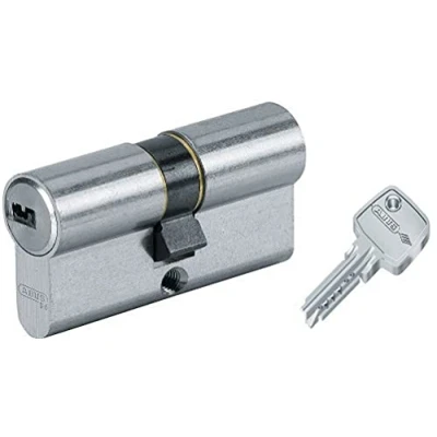 Immagine di Abus Cilindro per porta, con serratura chiave, Argento, 33939
