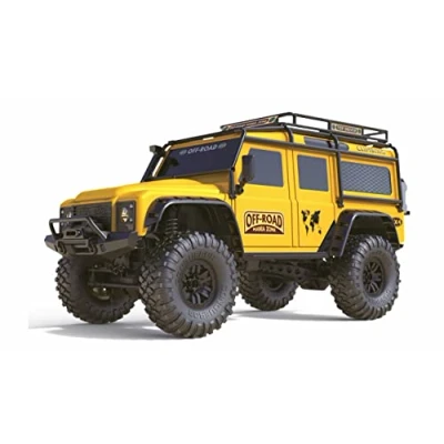 Immagine di Crawler Amewi Dirt Climbing SUV Safari Brushed 1:10 Automodello Elettrica 4WD RtR 2,4 GHz incl. Batteria e caricatore, con effetto luminoso, Batterie