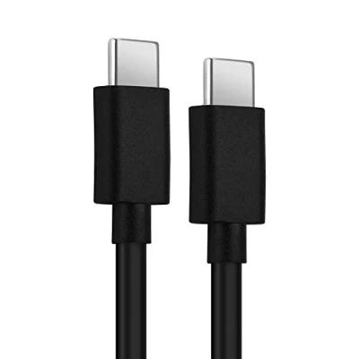 Immagine di CELLONIC® Cavo USB del tipo C Type compatibile con LG G5, G6, G7, G7 ThinQ, G8 G8S ThinQ 3A (PD 60W) cavetto per telefono smartphone 1m in PVC nero cellulare