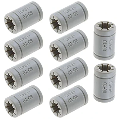 Immagine di EMSea RJ4JP 01 08 Drylin cuscinetto lineare 3D per stampante LM8UU 8 mm albero interno 15 diametro esterno 24 lunghezza 10 pezzi