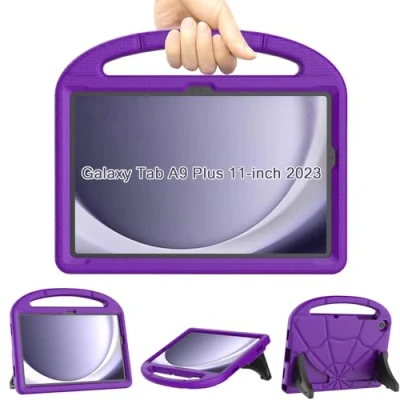 Immagine di Patamiyar Custodia per Bambini Samsung Galaxy Tab A9 Plus 11 pollici 2023,Custodia Antiurto Tablet A9+ con Maniglia Supporto Plus(SM X210/X216/X218) Viola