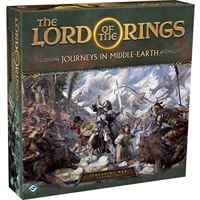 Immagine di Fantasy Flight Games, Journeys in Middle Earth: Spreading War Expansion, Miniature Game, 1 to 5 Players, Ages 14+, 60 120 Minute Playing Time, Multicolor, FFGJME08