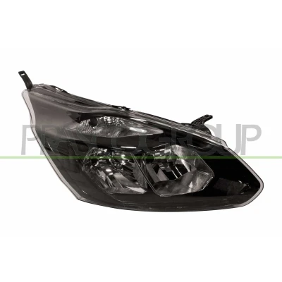 Immagine di PRASCO FD9144903 fari Dx H15, H7 nero con motore regolazione assetto FORD: Transit Custom V362 Van