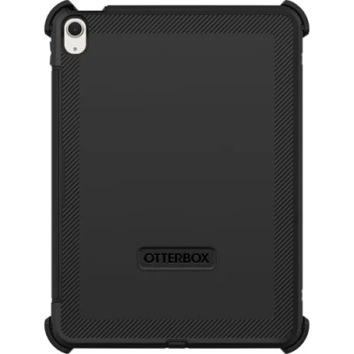 Immagine di Cover OtterBox Defender per iPad Air 11&quot; (2024) &amp; 10.9&quot; (2022/2020), Supporto e Protezione schermo integrati, ultra robusta, testata 2x vs norme MIL STD 810G, Nero, Senza Retail Package