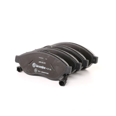Immagine di BREMBO P 23 143 Kit pastiglie freno con contatto segnalazione usura bulloni pinza accessori FIAT: Ducato III Camion pianale / Telaio