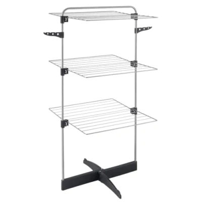 Immagine di Metaltex Thunder Stendibiancheria Verticale a 3 Piani (405850)