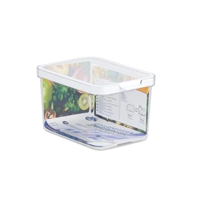 Immagine di CARE + PROTECT Contenitore per alimenti smart. L’organizer frigorifero, ottimamente impilabile, protegge gli dall&#039;umidità e mantiene il cibo fresco più a lungo, 2.15 L