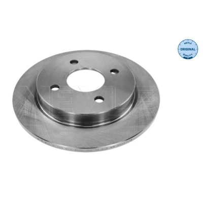Immagine di MEYLE 715 523 0010 Disco freno Assale posteriore 253 10,2 4 108 pieno ORIGINAL Quality FORD: FIESTA 6, 5, Focus Mk1 Hatchback