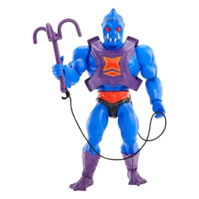 Immagine di Masters of the Universe Origins Webstor maestro della fuga, action figure articolata alta 14+ cm, con armatura e accessori rimovibili inclusi, giocattolo per bambini, 6+ anni, HYD22