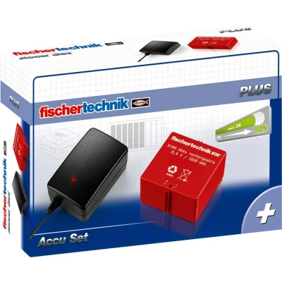 Immagine di fischertechnik 34969 PLUS Accu Set Elettronica Kit di batterie ricaricabili da 7 anni