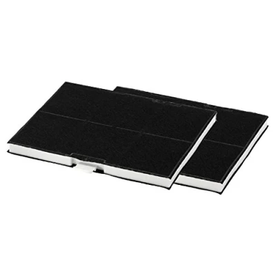 Immagine di Filtro ai carboni attivi di ricambio adatto per Siemens LZ53451, Bosch, Constructa, Neff, Junker 705432, 00703606 Set risparmio da 2 pezzi