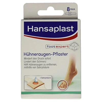 Immagine di Hansaplast 92873 00005 fasciatura adesiva 6,8 x 1,9 cm 8 pezzo(i)