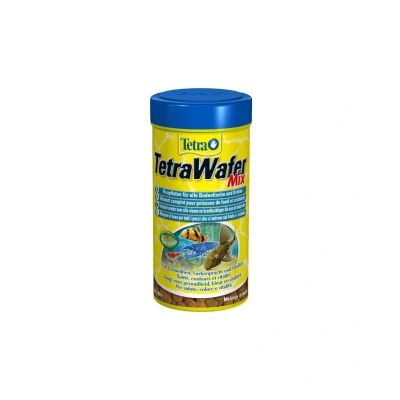 Immagine di Tetra wafer Mix 250 ml Mangime completo in per tutti i pesci che si nutrono sul fondo e crostacei