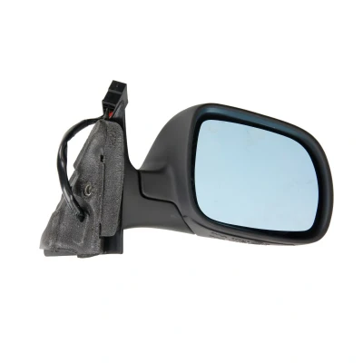 Immagine di specchio retrovisore esterno Tyc 302 0011 Dx per regolazione elettrica specchio, convesso, tonalità blu, termico, Piccolo alloggiamento