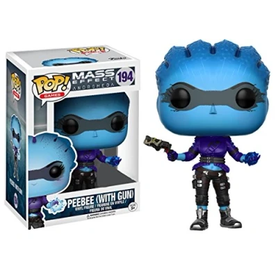 Immagine di Funko Mass Effect Andromeda Peebee with Gun Limited Figurina, Multicolore, 13717