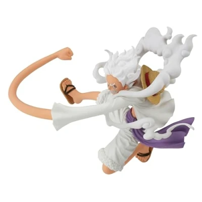 Immagine di Banpresto Figura d&#039;azione Monkey D. Luffy Gear5 One Piece Battle Record Collection 13 cm BP88811P Multicolore