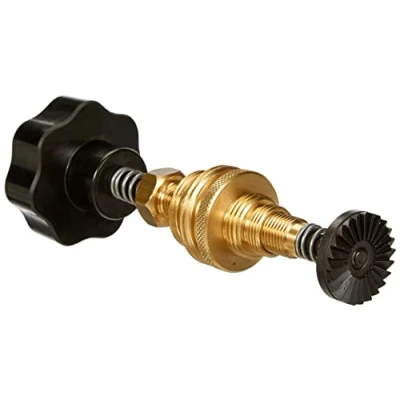 Immagine di Haas Set frese professionali per sedili a valvola da 3/8&quot;, 1/2&quot;, 3/4&quot; e 1&quot;, colore: Nero/Ottone