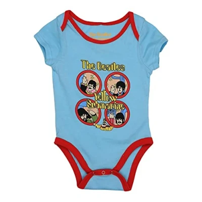 Immagine di The Beatles Bambino A Crescere Yellow Submarine Portholes Ufficiale 0 To 24 Size X Large (18 months)