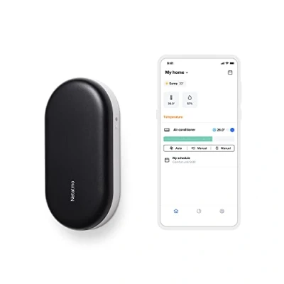 Immagine di Netatmo Controller AC intelligente Condizionatore Compatibile con tutti i condizionatori d&#039;aria e le pompe di calore aria WI FI Risparmio energetico Alexa, Google