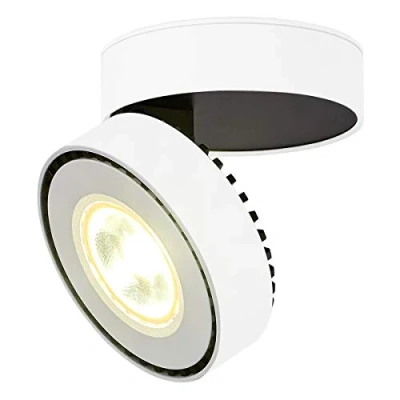 Immagine di Dr.lazy 12W LED Spot light Faretti da soffitto,Faretto Lampada,plafoniera faretto,Lampade Orientabili,Faretti muro,10x10x6CM (Bianco 4000K)