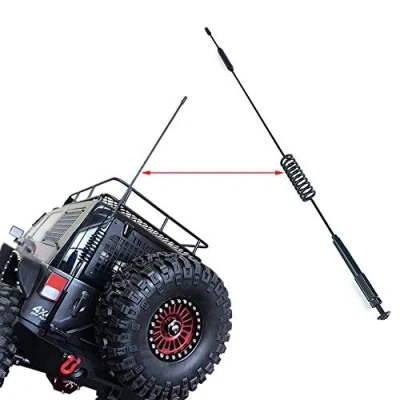 Immagine di INJORA RC Antenna Modello Decorativa Accessori per 1:10 Crawler Axial SCX10 90046 Traxxas TRX 4 TRX4 D90 D110 Tamiya CC01