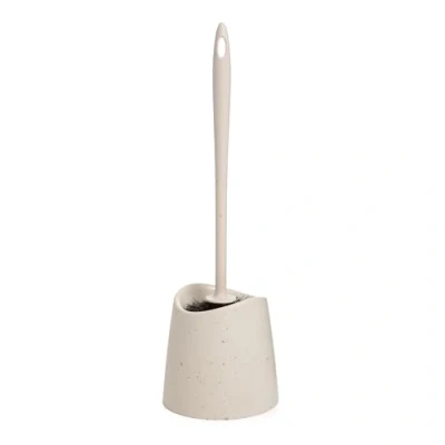 Immagine di TATAY Scopino da bagno standard ECOHOME, Polipropilene, Spazzola nera, Senza BPA, 100% Materiale riciclato, Made in Spain. Misure 12 x 38 cm